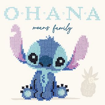 DIAMOND DOTZ Diamond Disney's Lilo & Stitch Ohana Design Painting Kit