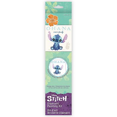 DIAMOND DOTZ Diamond Disney's Lilo & Stitch Ohana Design Painting Kit