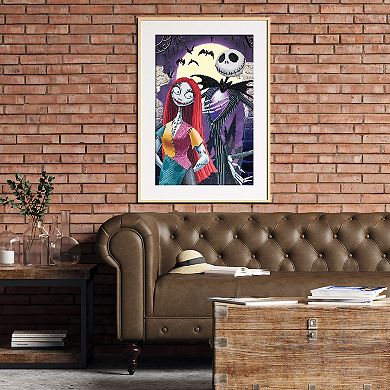 DIAMOND DOTZ Diamond Painting Kit Disney's The Nightmare Before Christmas Jack & Sally Design