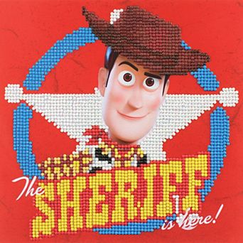 DIAMOND DOTZ Diamond Painting Kit Toy Story Woody The Sheriff Design