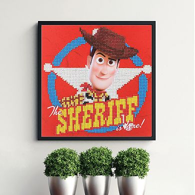 DIAMOND DOTZ Diamond Painting Kit Toy Story Woody The Sheriff Design