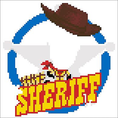 DIAMOND DOTZ Diamond Painting Kit Toy Story Woody The Sheriff Design