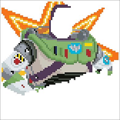 DIAMOND DOTZ Diamond Painting Kit Toy Story Buzz Lightyear Design