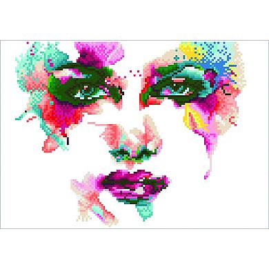 DIAMOND DOTZ Diamond Painting Kit Rainbow Dream Design