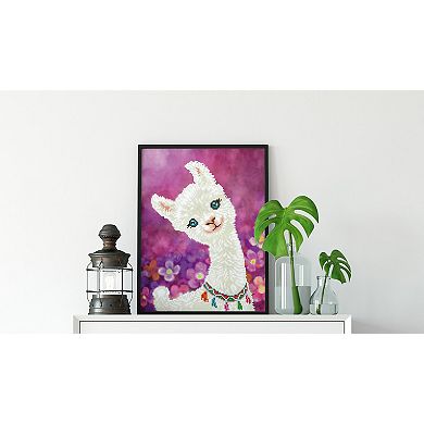 DIAMOND DOTZ Diamond Painting Kit Lulu Llama Design