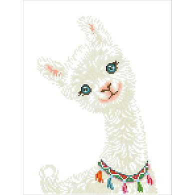 DIAMOND DOTZ Diamond Painting Kit Lulu Llama Design