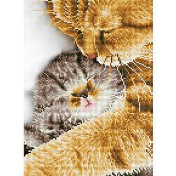 DIAMOND DOTZ Diamond Painting Kit Tender Moment Design