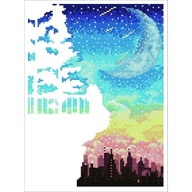 DIAMOND DOTZ Diamond Painting Kit Romantic Heights Design