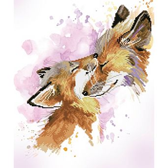 DIAMOND DOTZ Diamond Painting Kit Fox Design