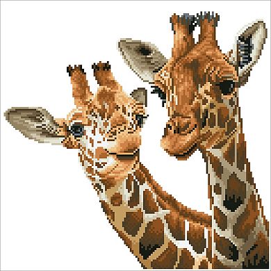 DIAMOND DOTZ Diamond Painting Kit Tall & Tender Giraffe Design
