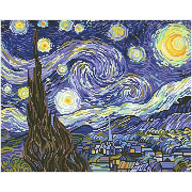 DIAMOND DOTZ Diamond Painting Kit Starry Night Design