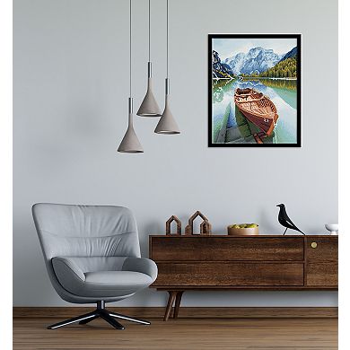 DIAMOND DOTZ Diamond Painting Kit Fjord Travel Design