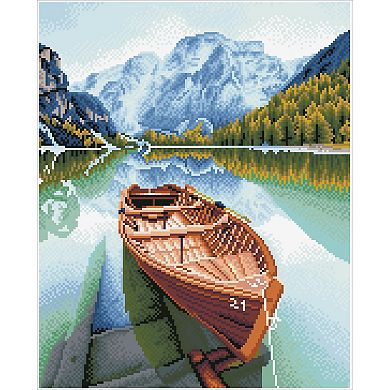 DIAMOND DOTZ Diamond Painting Kit Fjord Travel Design