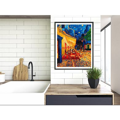 DIAMOND DOTZ Diamond Painting Kit & Cafe at Night Design