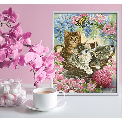 DIAMOND DOTZ Diamond Painting Kit & Kitty Knits Design