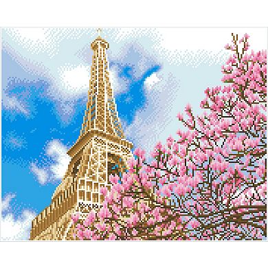 DIAMOND DOTZ Diamond Painting Kit & Eiffel Tower Design