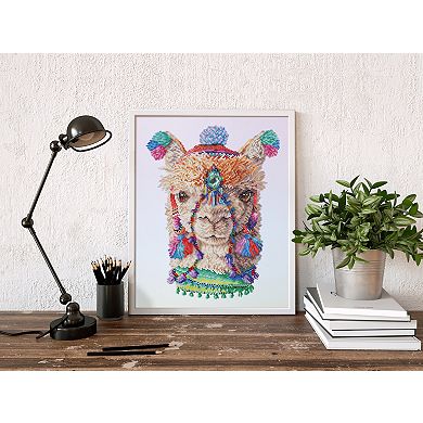 DIAMOND DOTZ Diamond Painting Kit & Bohemian Alpaca Design