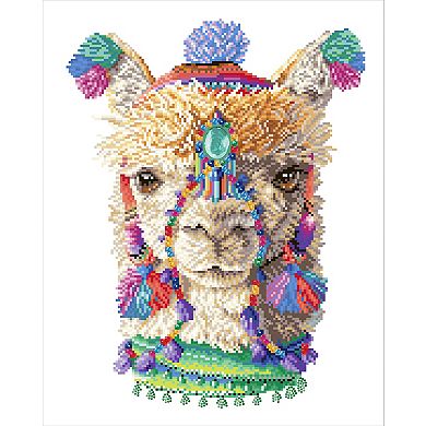 DIAMOND DOTZ Diamond Painting Kit & Bohemian Alpaca Design