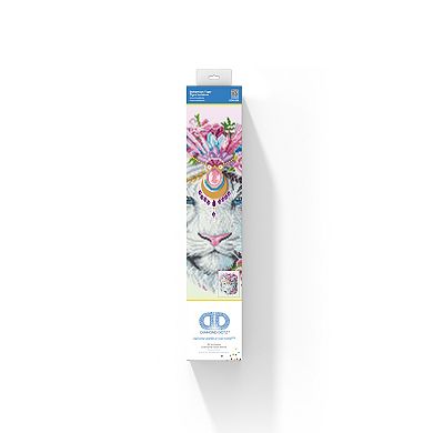 DIAMOND DOTZ Diamond Painting Kit & Bohemian Tiger Design