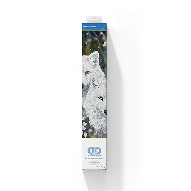 DIAMOND DOTZ Diamond Painting Kit - Winter Wolves Design