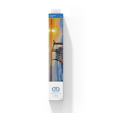 DIAMOND DOTZ Diamond Painting Kit & Sunset Jetty Design
