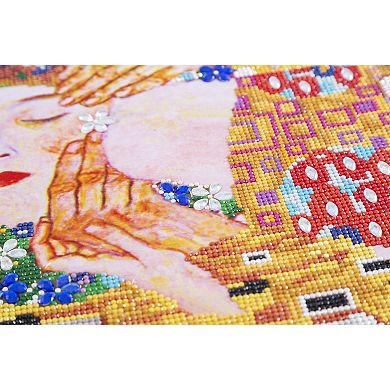 DIAMOND DOTZ Diamond Painting Kit - The Kiss Klimt Design