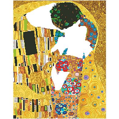 DIAMOND DOTZ Diamond Painting Kit - The Kiss Klimt Design