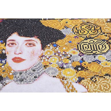 DIAMOND DOTZ Diamond Painting Woman in Gold Design Kit