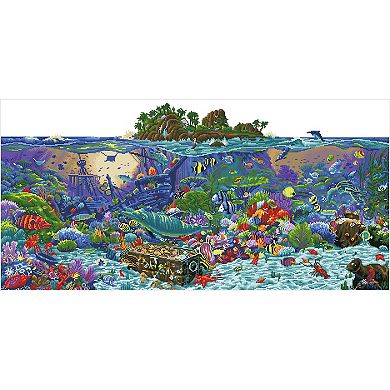 DIAMOND DOTZ Diamond Painting Coral Reef Island Design Kit