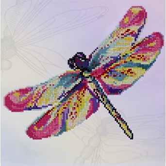 DIAMOND DOTZ Diamond Painting Dragon Fly Design Kit