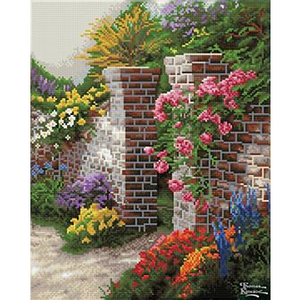 DIAMOND DOTZ Diamond Painting The Rose Garden Design Kit
