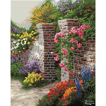 DIAMOND DOTZ Diamond Painting The Rose Garden Design Kit