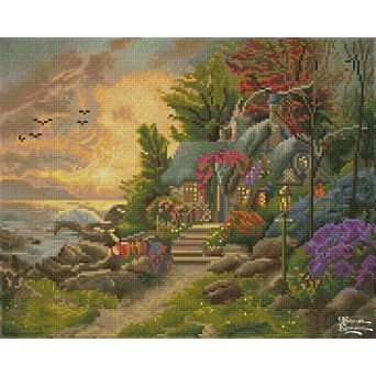 DIAMOND DOTZ Diamond Painting Seaside Hideaway Design Kit