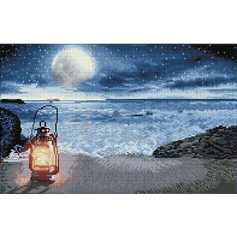 DIAMOND DOTZ Diamond Painting Kit Seaside Vigil Design
