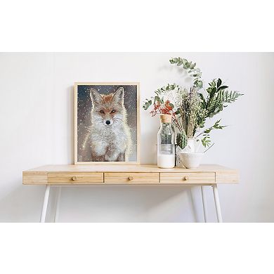 DIAMOND DOTZ Diamond Painting Kit-Snowflake Fox Design