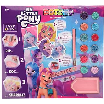 DIAMOND DOTZ My Little Pony Dotzies 2 pc Sticker & Bracelet Activity Set