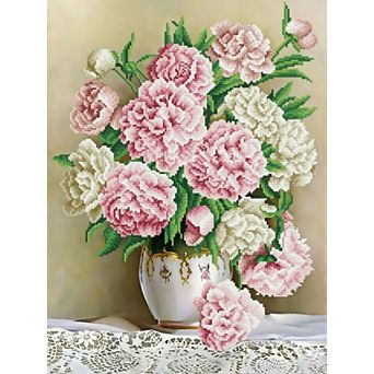 DIAMOND DOTZ Diamond Painting Kit Carnation Bouquet Design