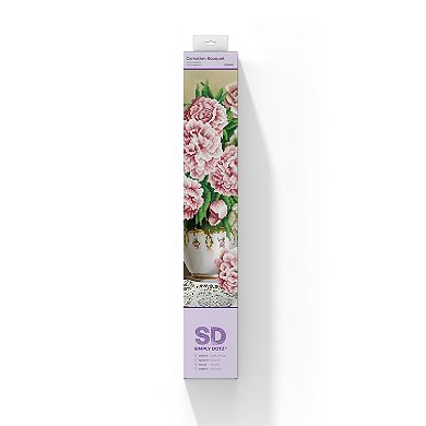 DIAMOND DOTZ Diamond Painting Kit Carnation Bouquet Design