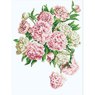 DIAMOND DOTZ Diamond Painting Kit Carnation Bouquet Design