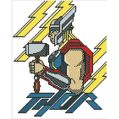 DIAMOND DOTZ Diamond Painting Kit Marvel Thor Thunder Design