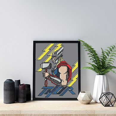 DIAMOND DOTZ Diamond Painting Kit Marvel Thor Thunder Design