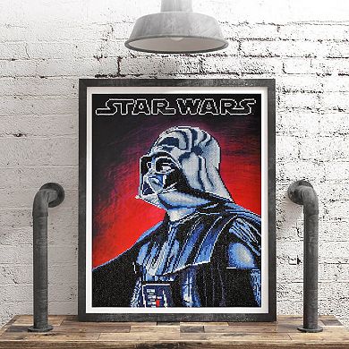 DIAMOND DOTZ Diamond Painting Kit Star Wars Darth Vader Design