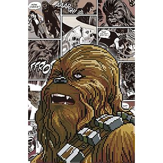 DIAMOND DOTZ Diamond Painting Kit Star Wars Chewbacca Design
