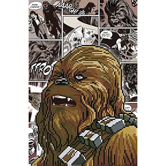 DIAMOND DOTZ Diamond Painting Kit Star Wars Chewbacca Design