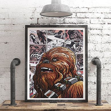 DIAMOND DOTZ Diamond Painting Kit Star Wars Chewbacca Design