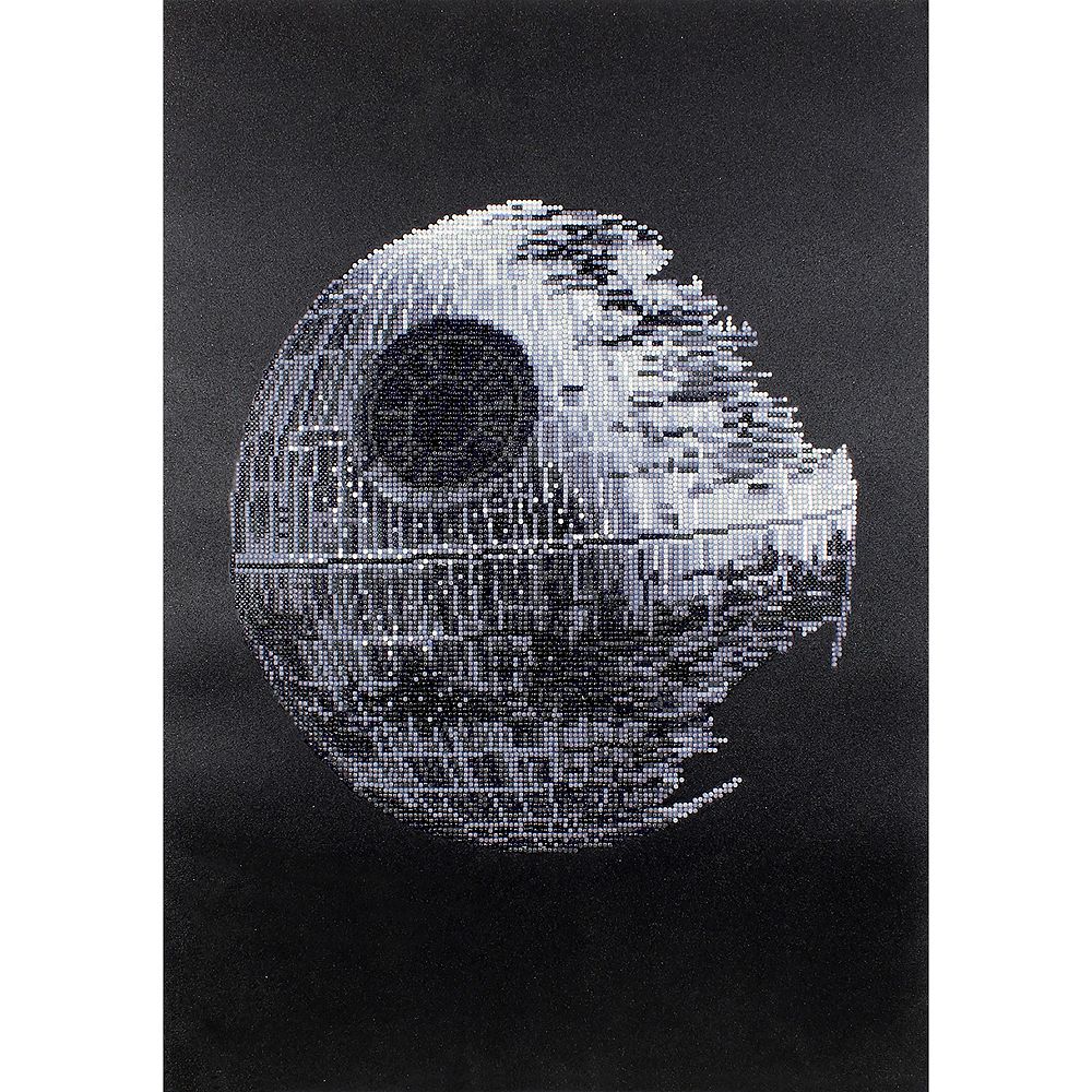 DIAMOND DOTZ Diamond Painting Kit Star Wars The Death Star Design