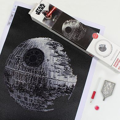 DIAMOND DOTZ Diamond Painting Kit Star Wars The Death Star Design