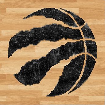 DIAMOND DOTZ NBA Toronto Raptors Basketball Design Wall Art