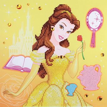 DIAMOND DOTZ Diamond Painting Kit Disney's Belle Design & Craft Set