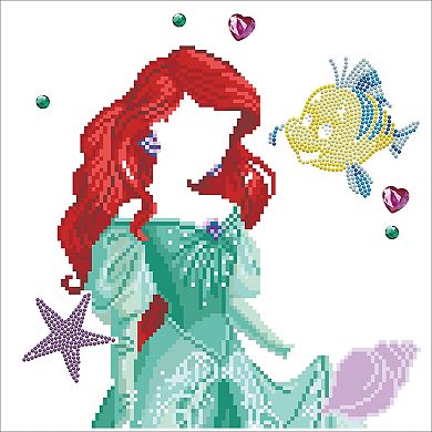 DIAMOND DOTZ Diamond Painting Kit Disney's Ariel Design